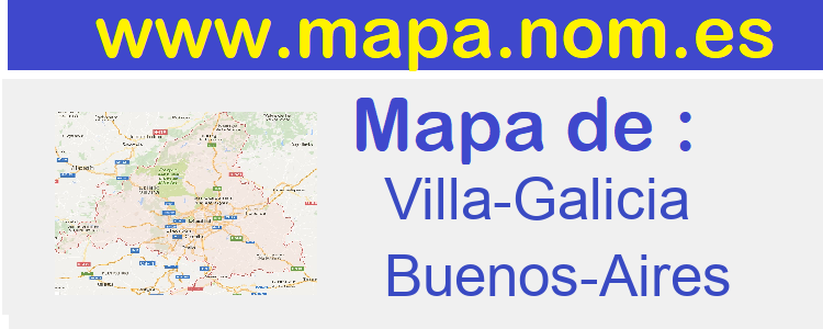 mapa de  Villa-Galicia
