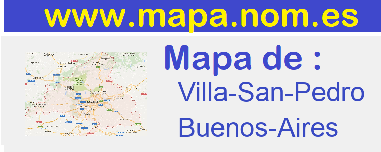 mapa de  Villa-San-Pedro