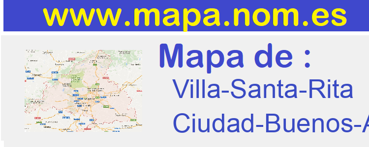 mapa de  Villa-Santa-Rita