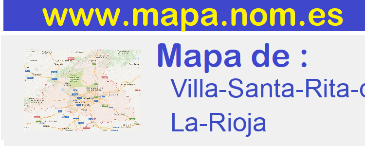 mapa de  Villa-Santa-Rita-de-Catuna