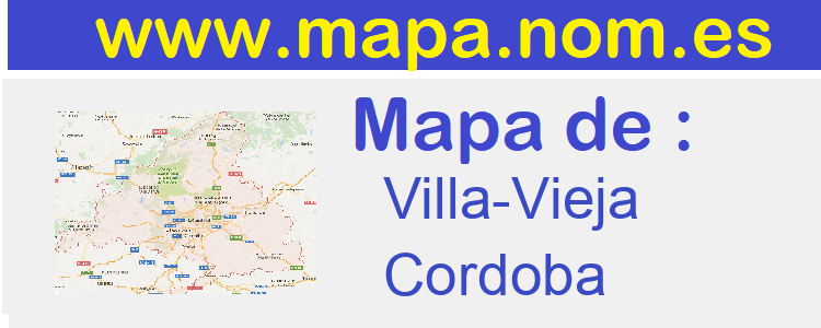 mapa de  Villa-Vieja