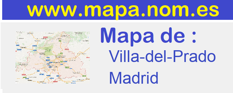 mapa de  Villa-del-Prado