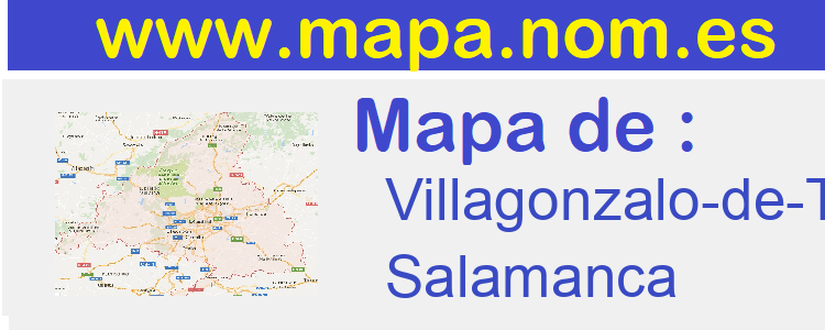 mapa de  Villagonzalo-de-Tormes