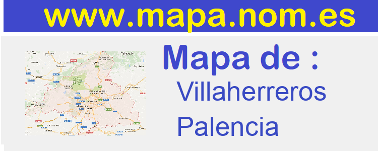 mapa de  Villaherreros