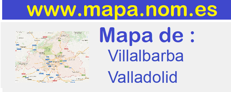 mapa de  Villalbarba