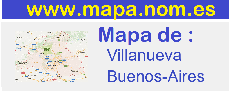mapa de  Villanueva