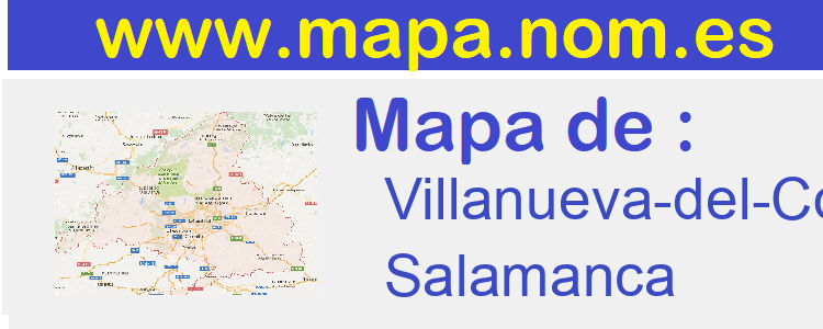 mapa de  Villanueva-del-Conde