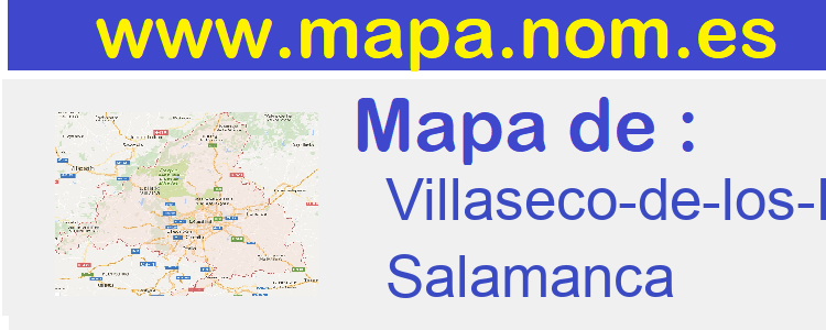 mapa de  Villaseco-de-los-Reyes
