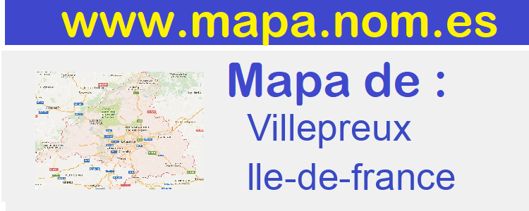 mapa de  Villepreux