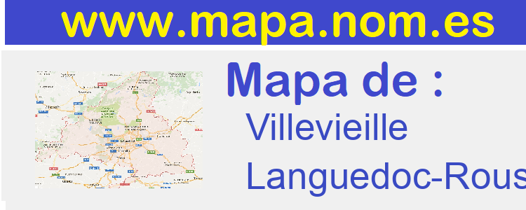 mapa de  Villevieille