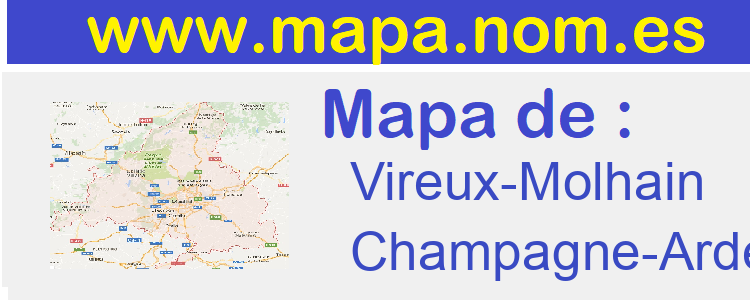 mapa de  Vireux-Molhain