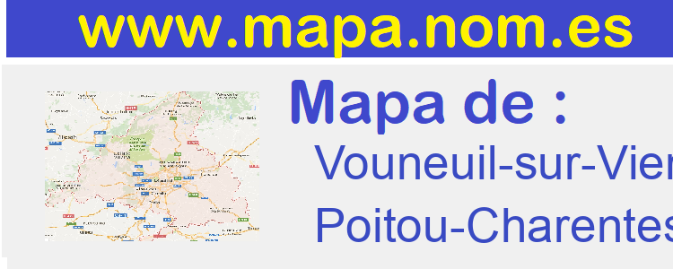 mapa de  Vouneuil-sur-Vienne