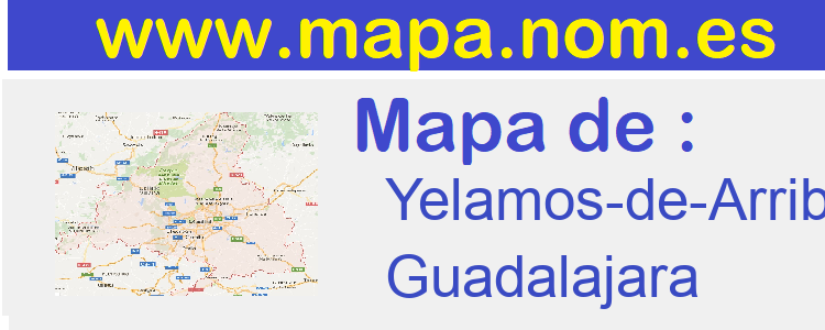 mapa de  Yelamos-de-Arriba