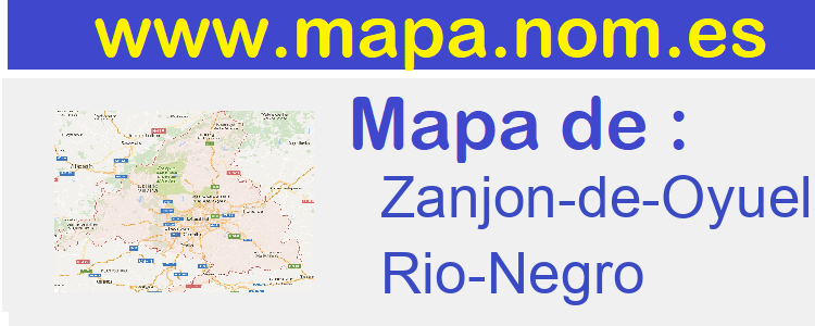 mapa de  Zanjon-de-Oyuela