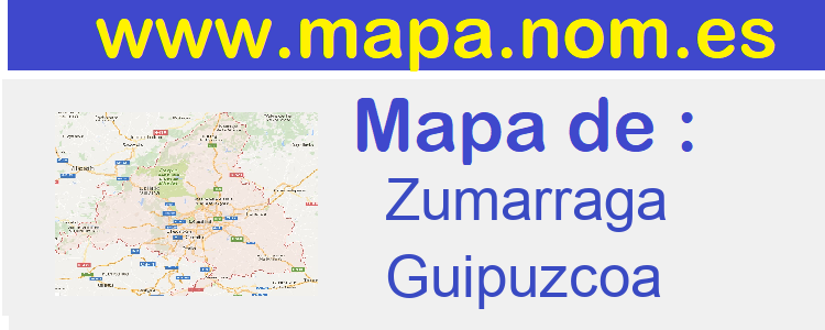 mapa de  Zumarraga