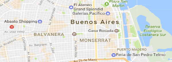 Mapa Callejero de Mendoza